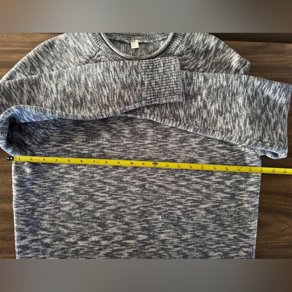 LULULEMON Boxy Cotton-Blend Sweater - Heathered Blue
Women's Small - Picture 15 of 16